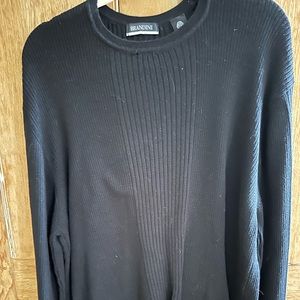 Men’s Black wool Sweater XXL Tall